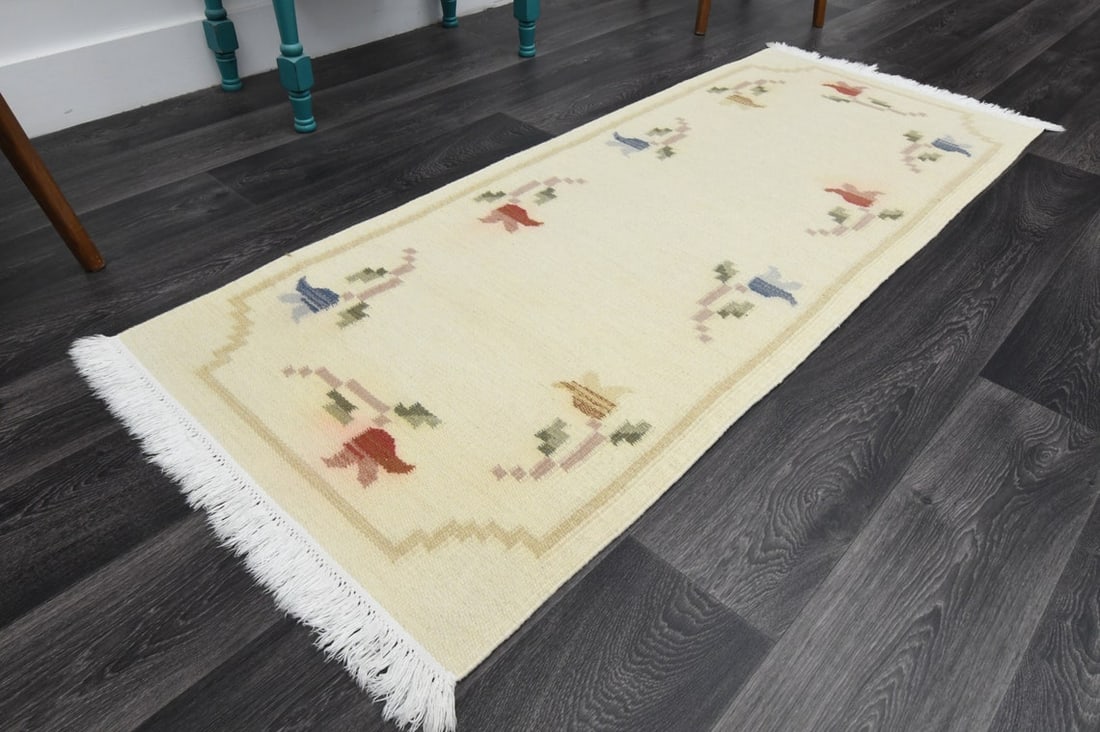 2.6x6.3 ft, TURKISH KILIM Runner - 2