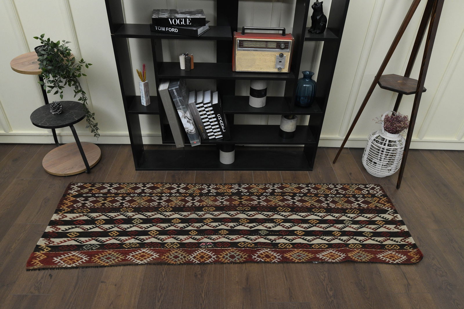 2x6'6 ft, VINTAGE RUG RUNNER - 19