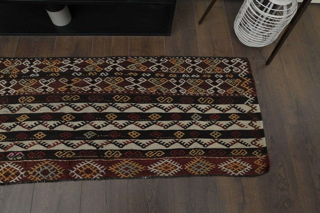 2x6'6 ft, VINTAGE RUG RUNNER - 7