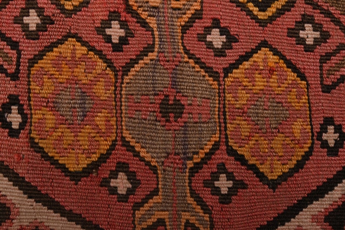3.7x10.7 ft, TURKISH KILIM Runner - 7