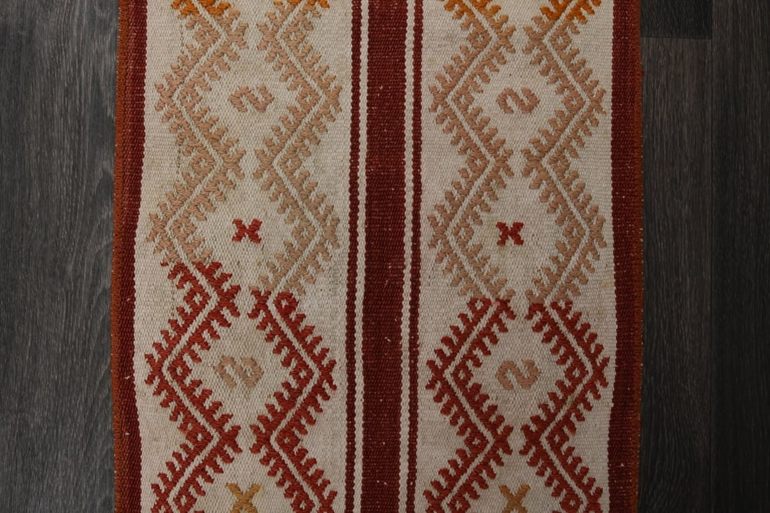 1.3x6.5 ft, IVORY DECOR, Wool Runner - 5