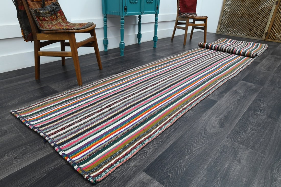 2.9x18.4 ft, HALLWAY LONG Runner - 2