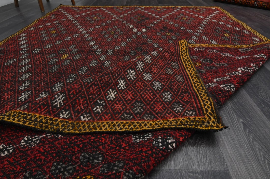 6x8 Ft, TURKISH Runner, Vintage - 9