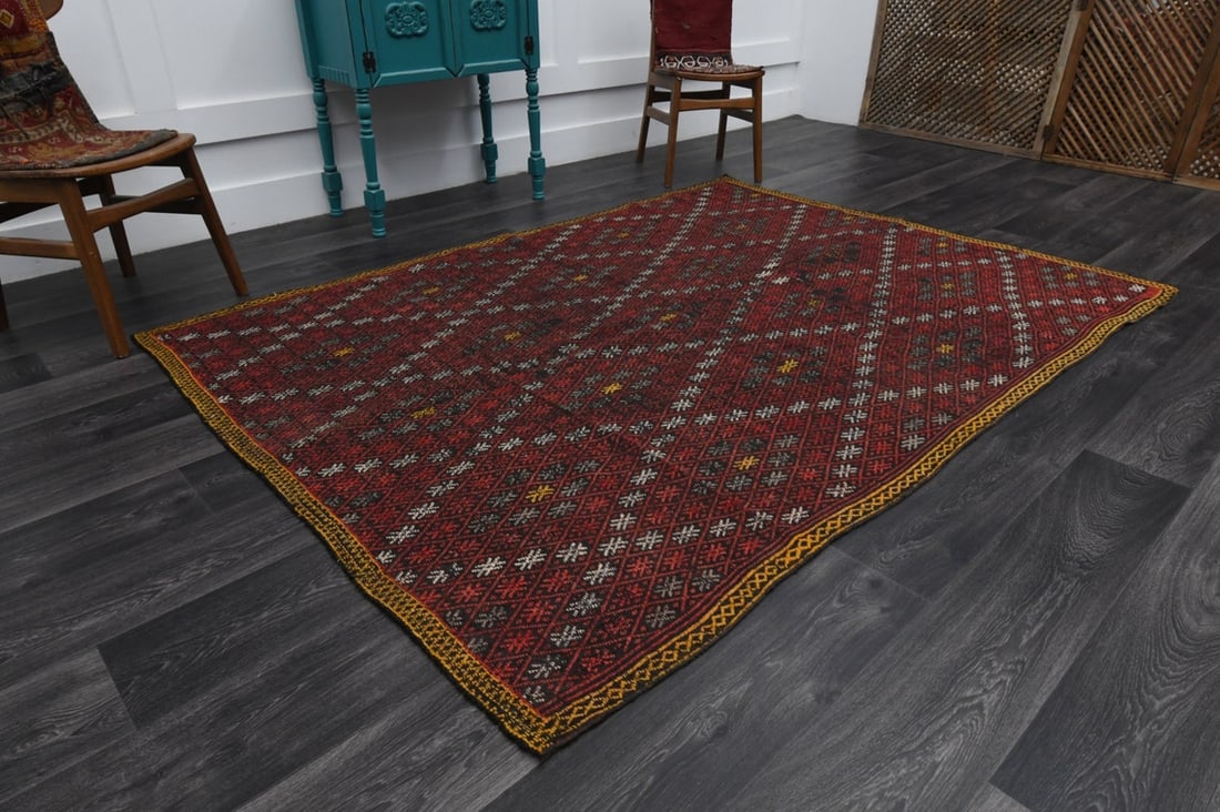 6x8 Ft, TURKISH Runner, Vintage - 3