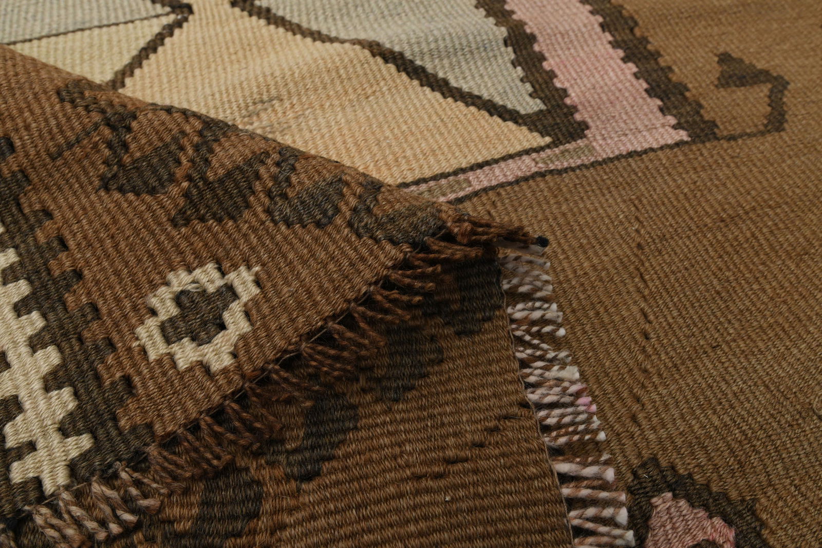 4.1x12.8 ft, WASHABLE KILIM DÉCOR - 18