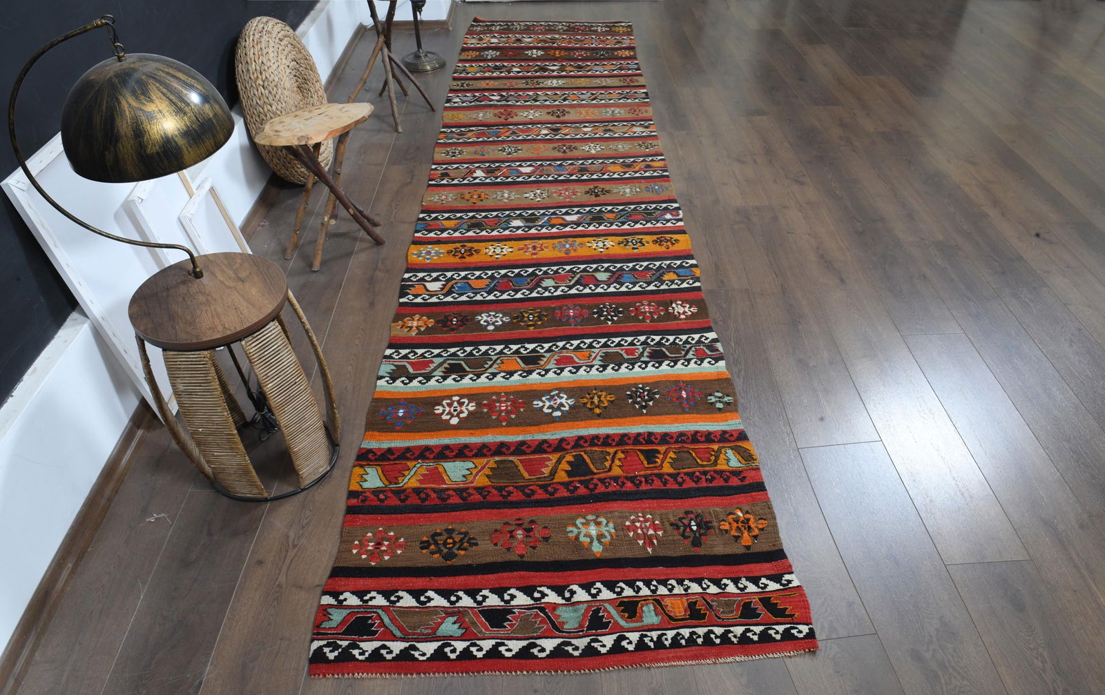 3'5x13'6 ft, BOHO CHIC RUNNER - 14