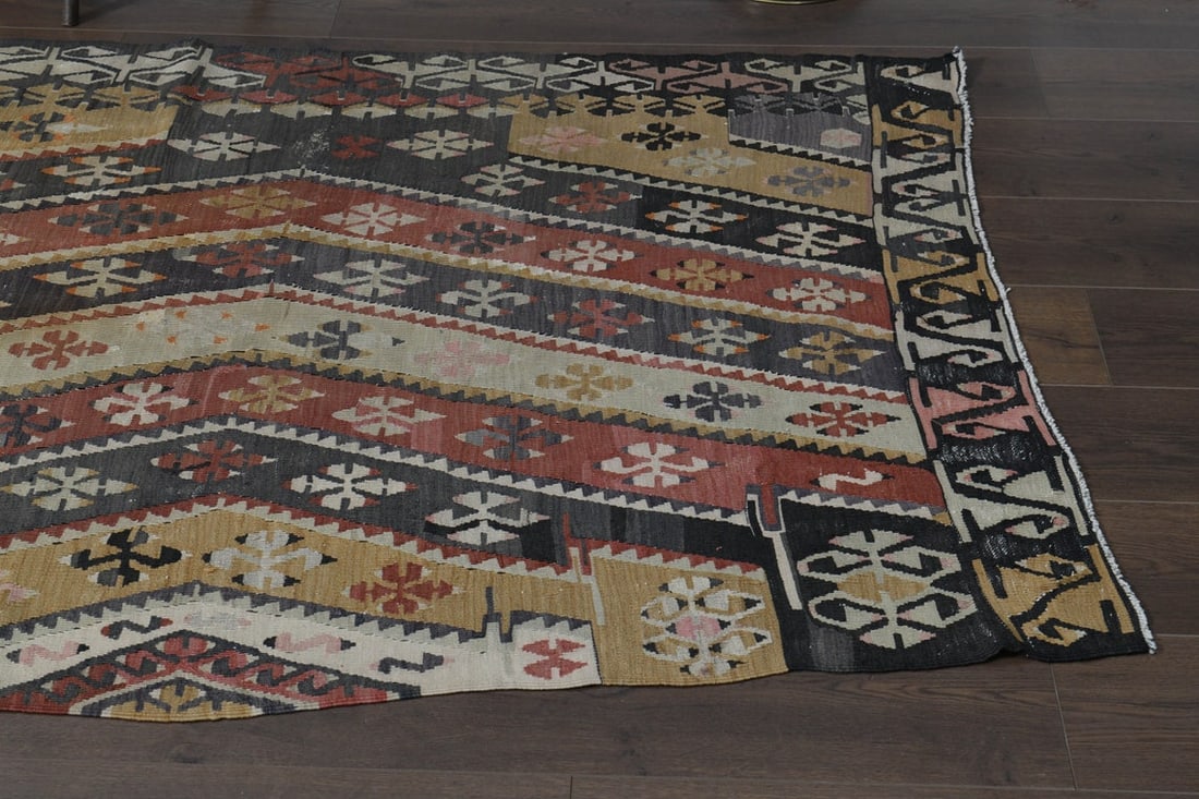 4x13'1 ft, VINTAGE TURKISH RUNNER - 2