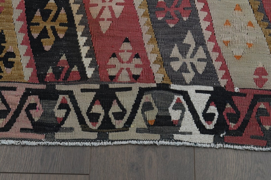 4x13'1 ft, VINTAGE TURKISH RUNNER - 5