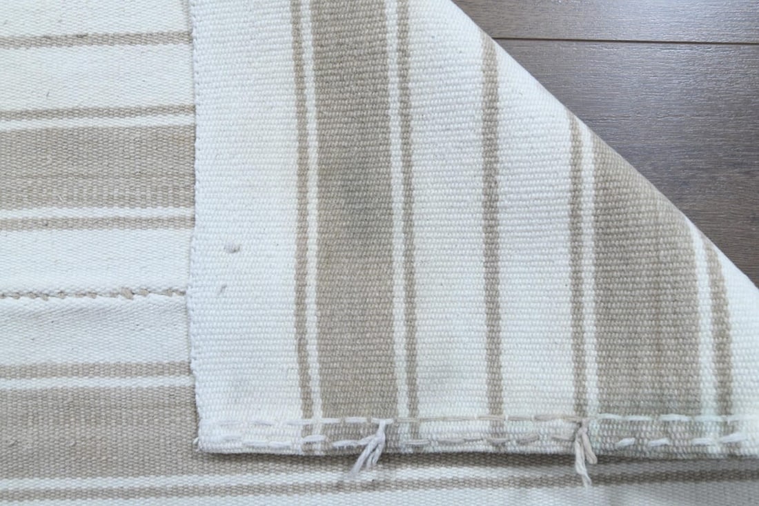 2.4x10.9 ft, WHITE BROWN RUNNER - 6