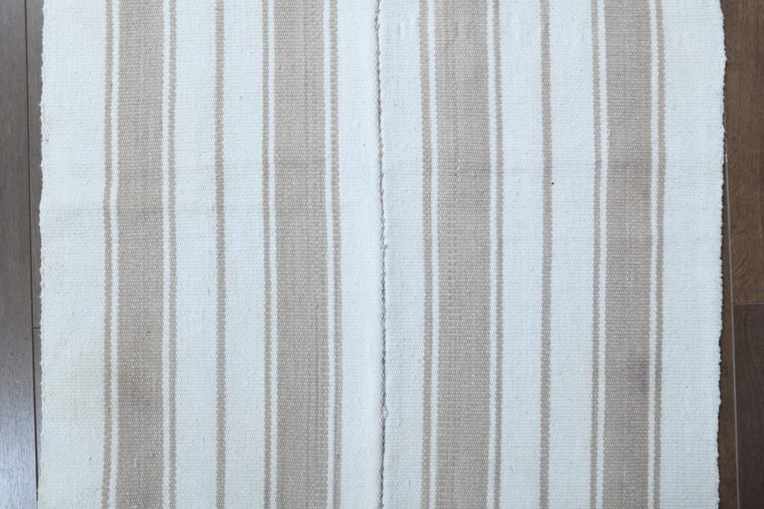 2.4x10.9 ft, WHITE BROWN RUNNER - 8