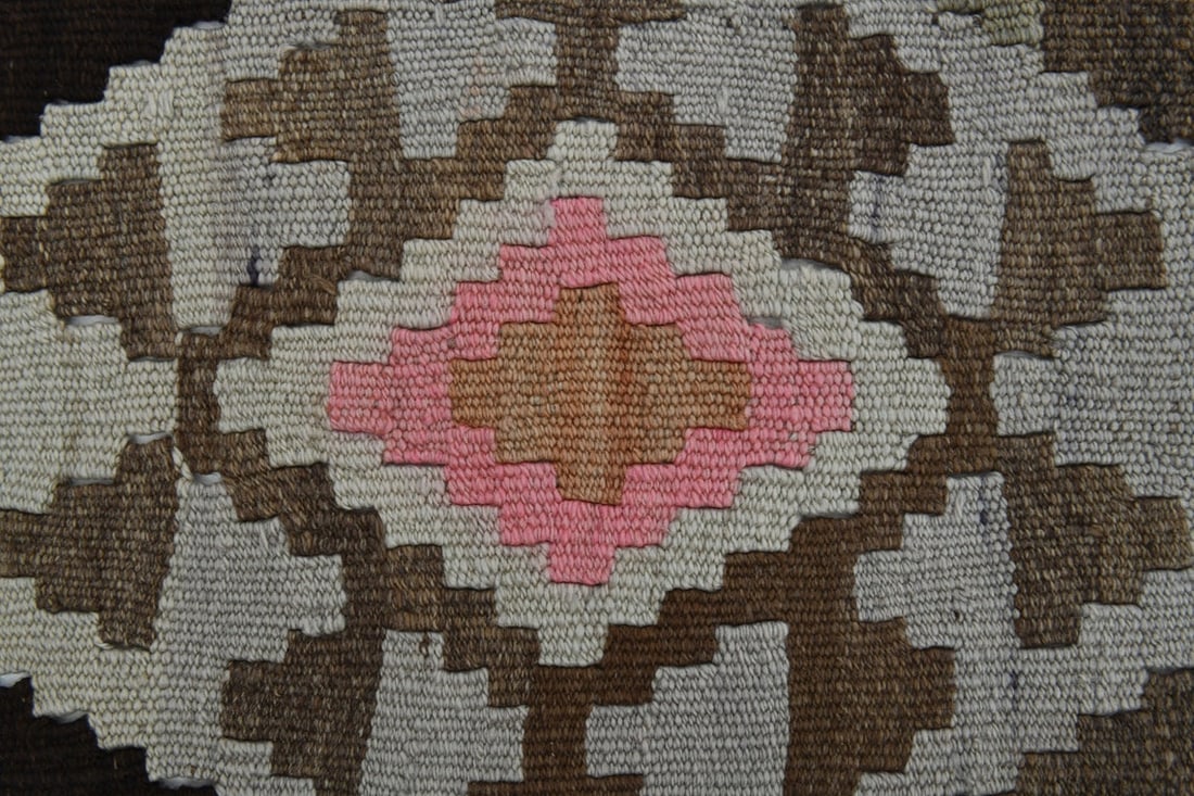 4.6x10.6 ft, TURKISH OUSHAK RUG - 7