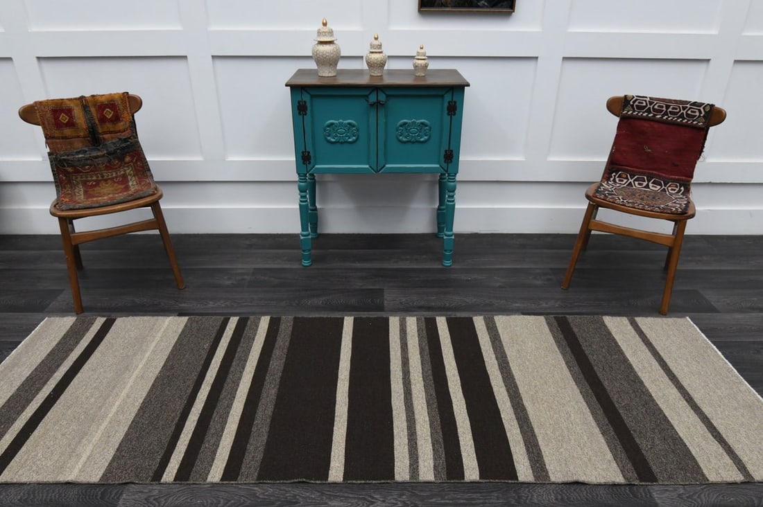 2.7x9 ft, TURKISH KILIM Runner - 3