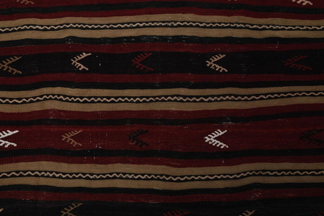 4.3x7.7 ft, TURKISH KILIM Rug - 6