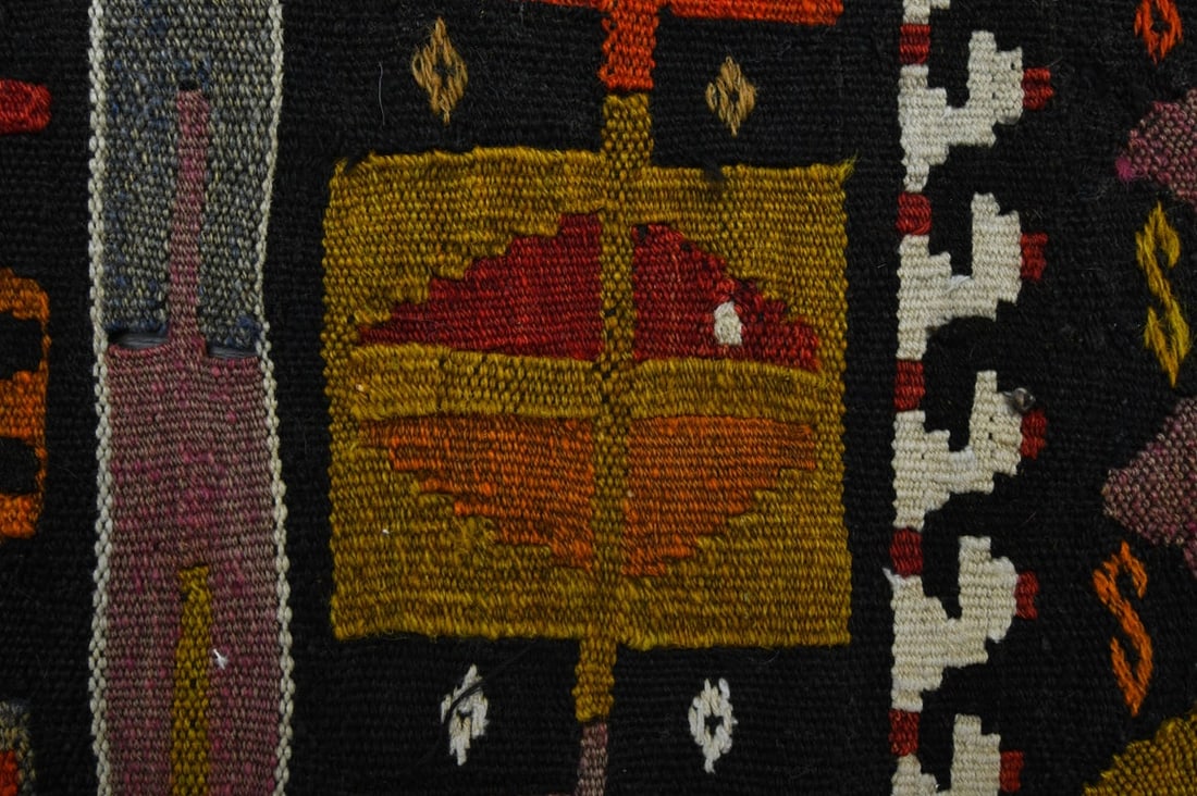 3.1x12 ft, TURKISH KILIM Runner - 7