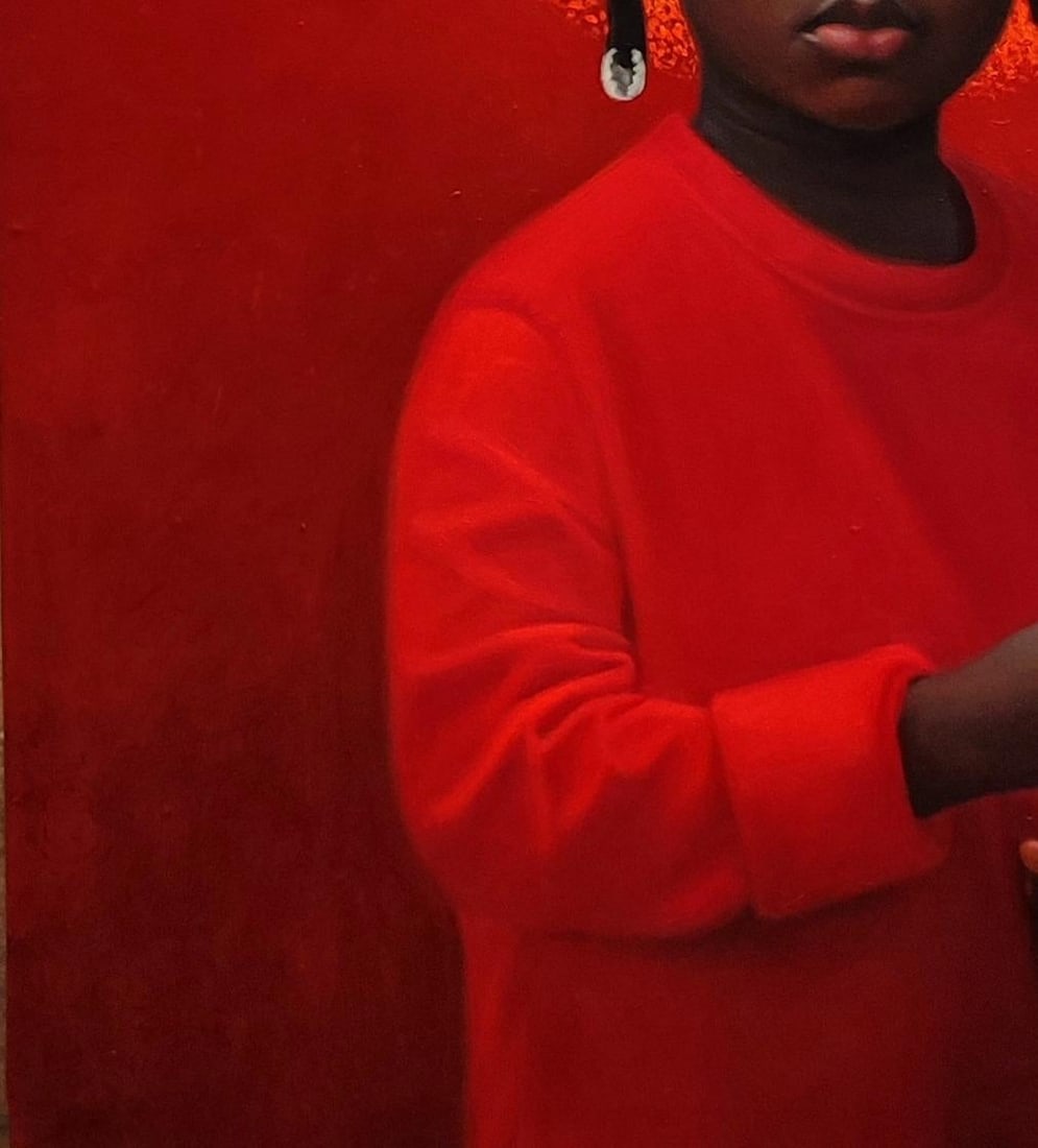 Ani Izuchukwu Valentine, Rising Son -21st Century, Contemporary, Figurative Portrait, Expressionism, - 7