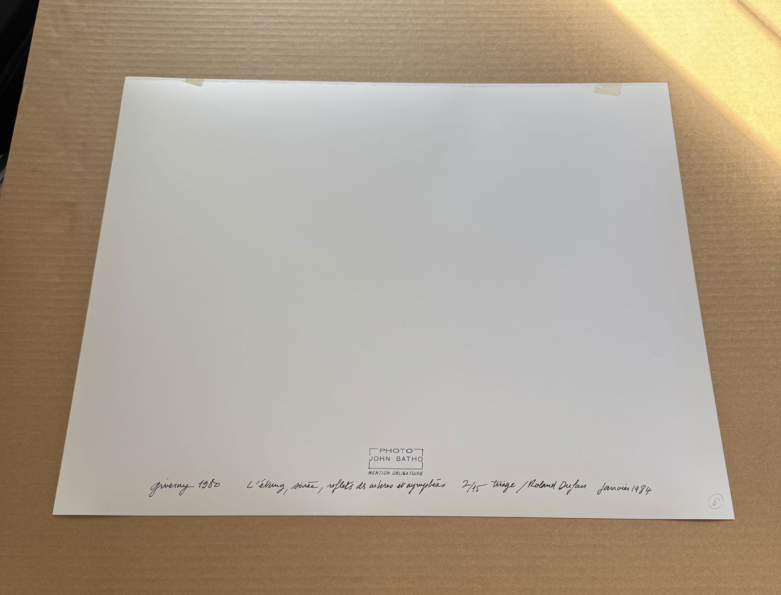 John Batho. photograph print lot of signed and dated original photos - 10