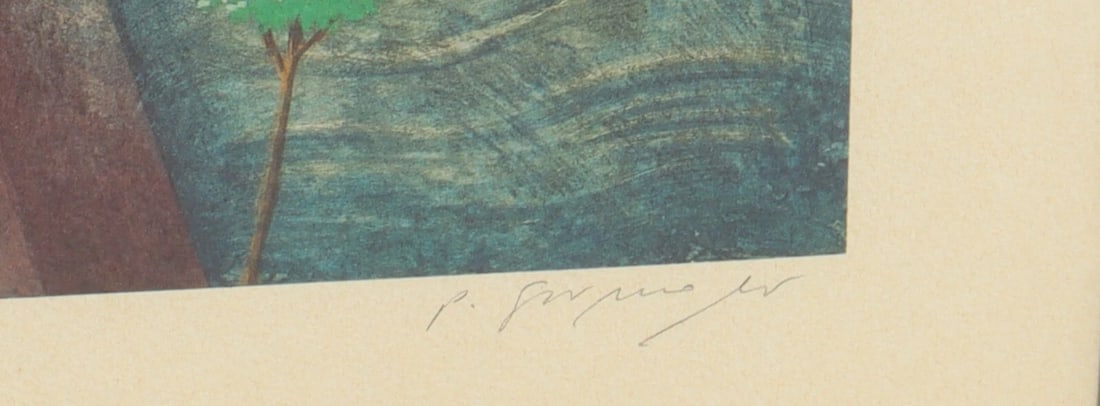 PAOLO GRIMALDI Fantasy Castles at Dusk S/N Litho Dreaming Villages series 98/300 - 5