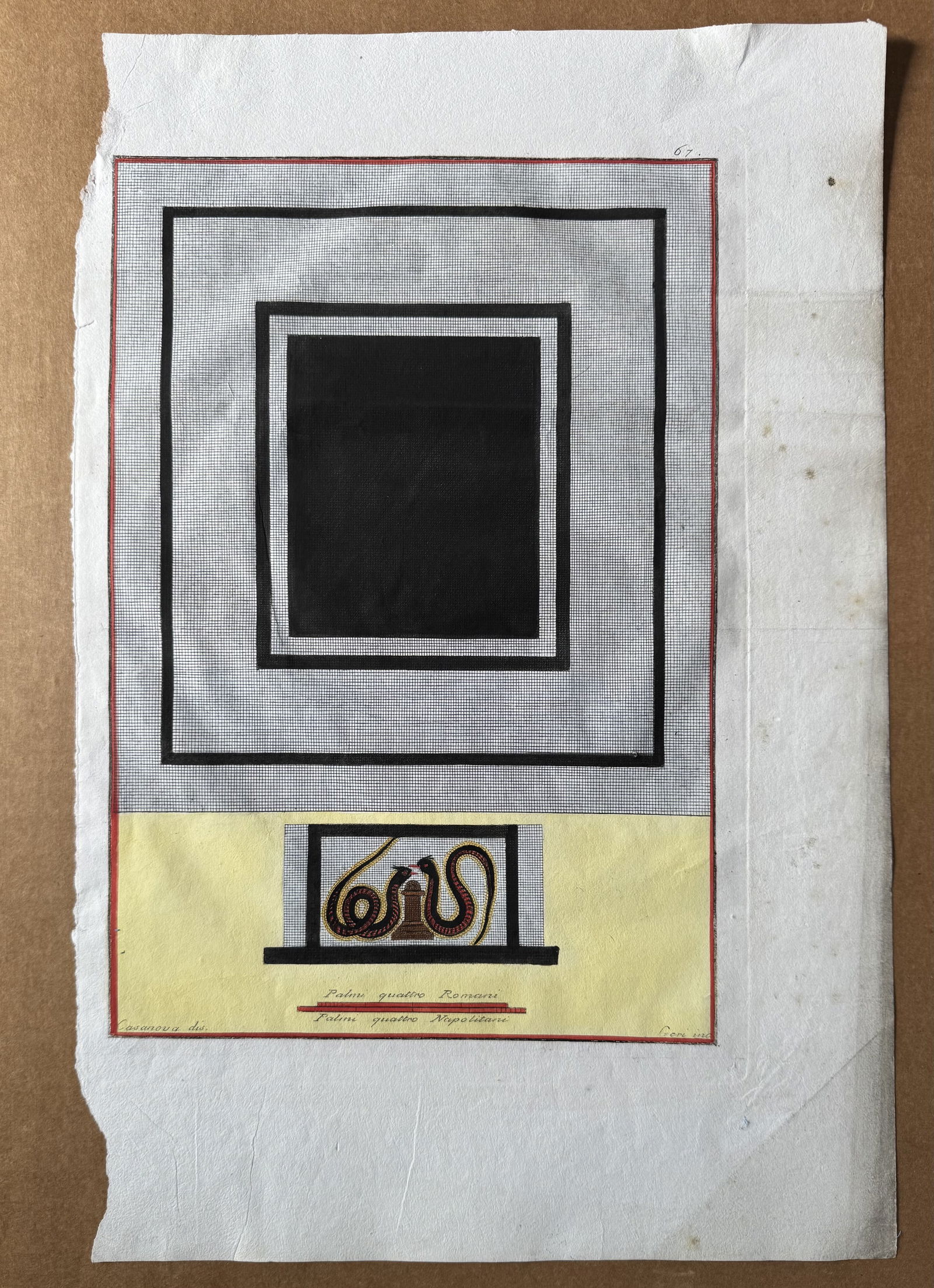 Cesarano Niccolo / Casanova Giovanni Battisia 18th century handcolored etching engraving lot of 9 - 2