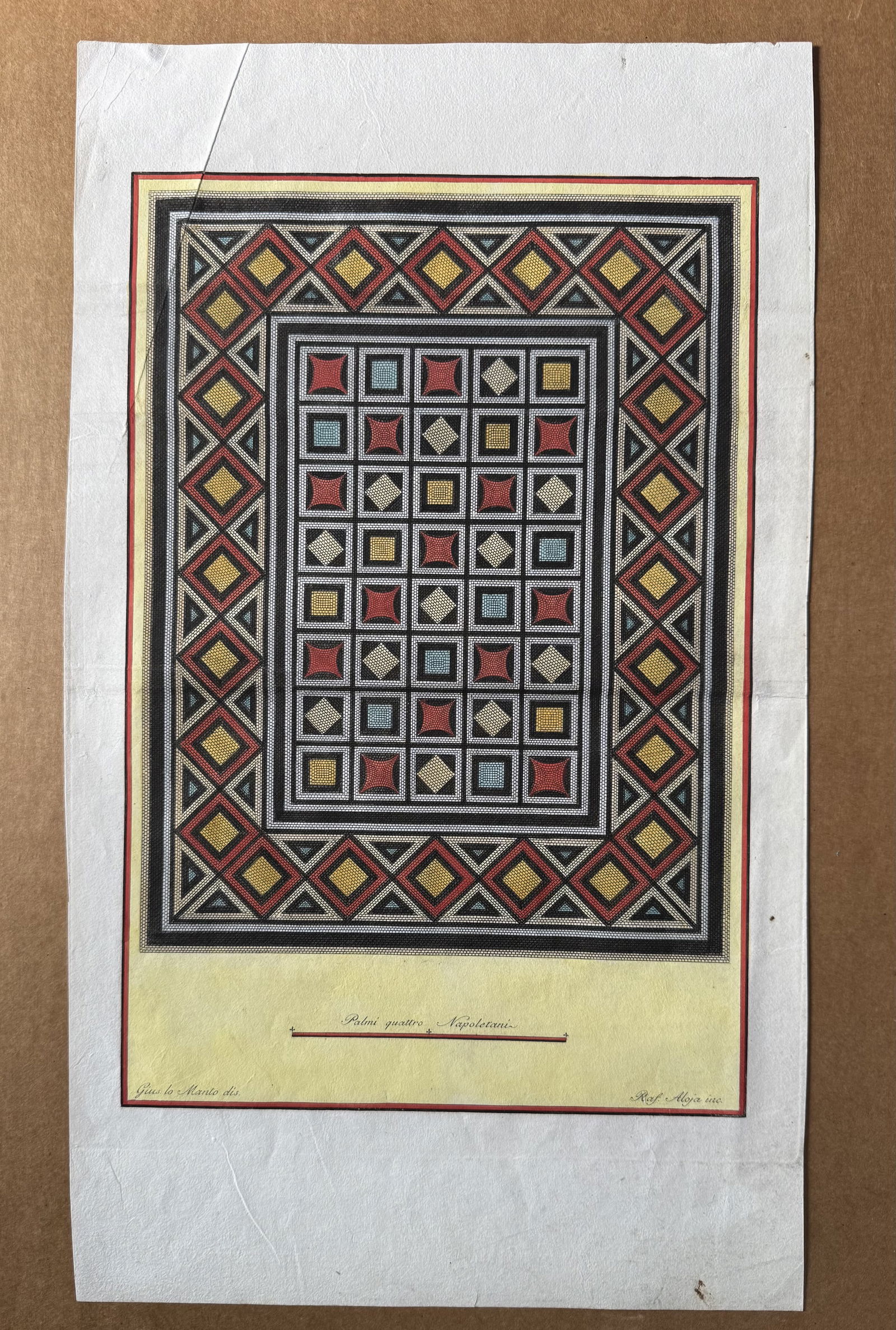 Cesarano Niccolo / Casanova Giovanni Battisia 18th century handcolored etching engraving lot of 9 - 3