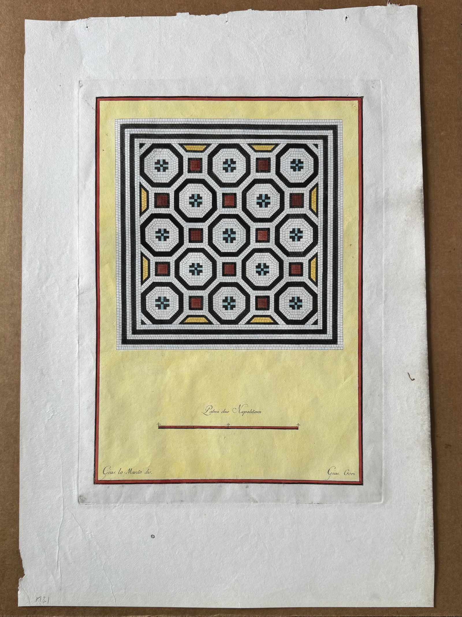 Cesarano Niccolo / Casanova Giovanni Battisia 18th century handcolored etching engraving lot of 9 - 8