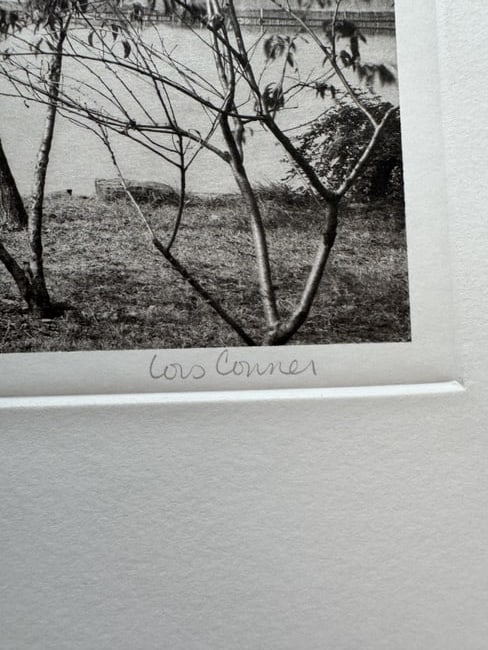 Lois Conner Photogravure, from "THE RIVER FLOWS" Circa 1980, Signed and Numbered by the artist in pe - 3
