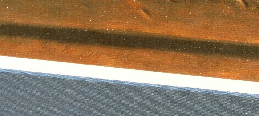 BO NEWELL S/N Giclee Animal Encounters (Pandas) 113/500 Jerry Solomon Frame - 4