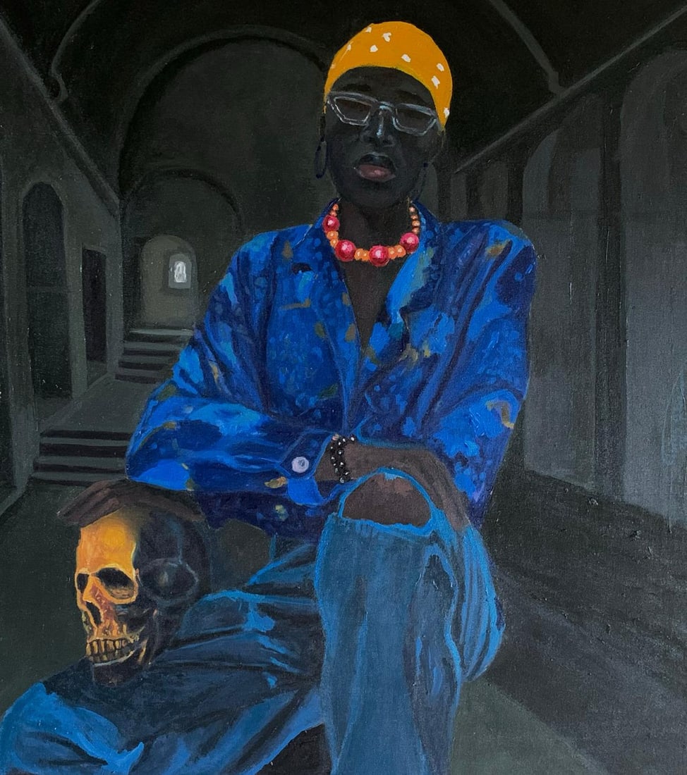 Aba Linus, Gangster's Paradise 2 - 21st Century. Contemporary, Figurative Portrait, Modern, 2024 - 3