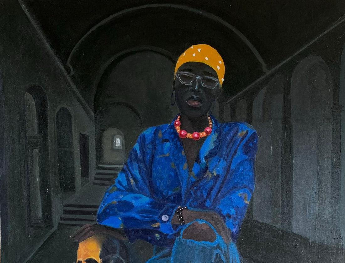 Aba Linus, Gangster's Paradise 2 - 21st Century. Contemporary, Figurative Portrait, Modern, 2024 - 5