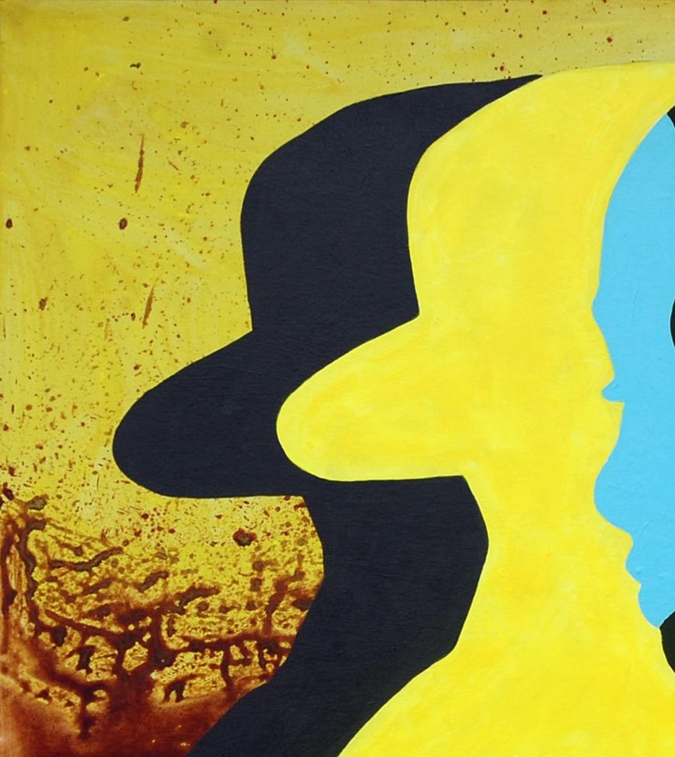 Orioye Samuel, Player - 21st Century, Contemporary Figurative, Colourful, Silhouette, Men, 2024 - 5