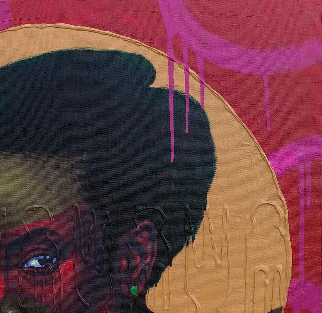 Jayeola Joshua, Her Gaze II - 21st Century, Contemporary, Figurative Portrait, Women, Beautiful, - 6