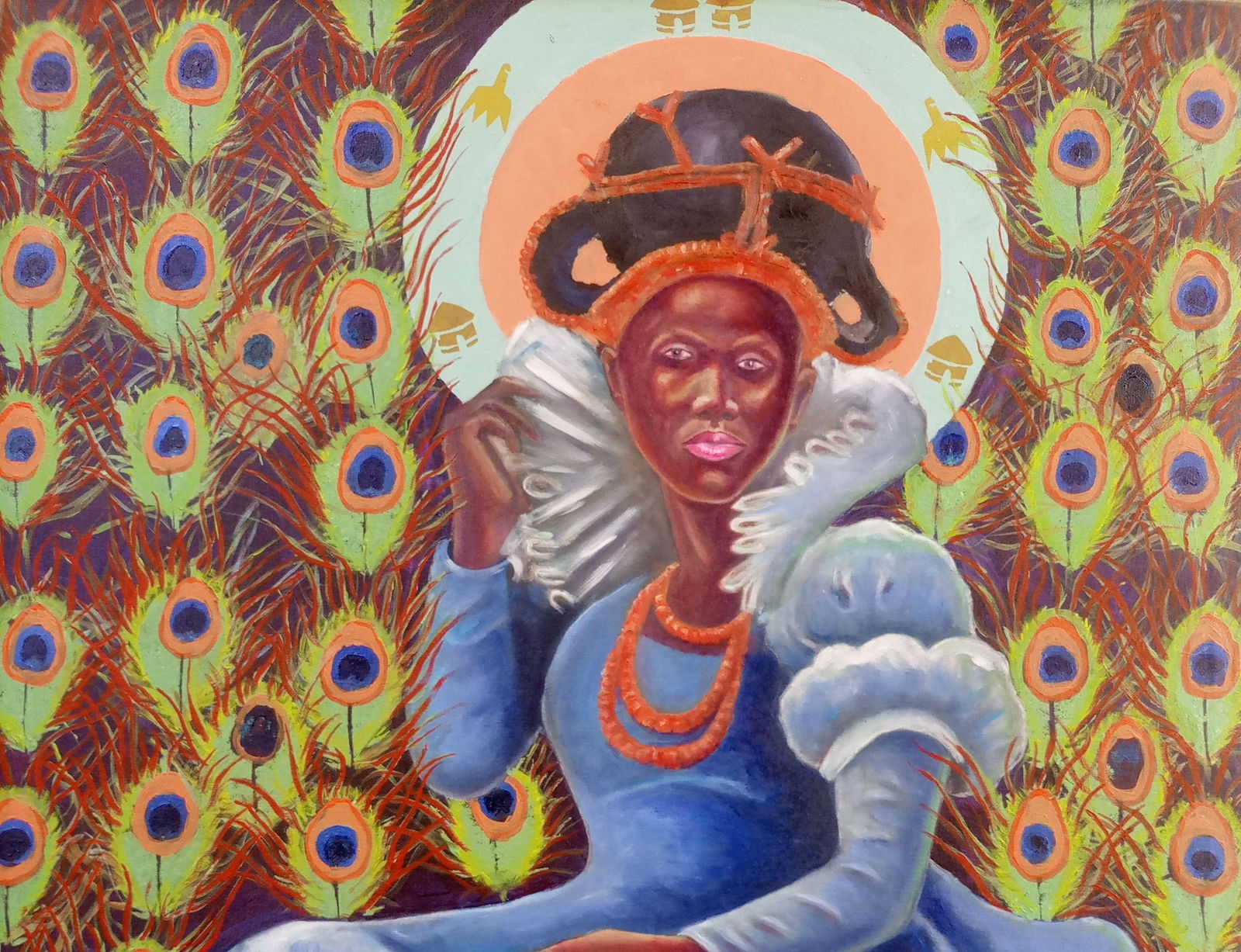 Ibitoye Emmanuel, Elegance - 21st Century, Contemporary, Figurative, Women, Love, Fashion, Modern, - 10