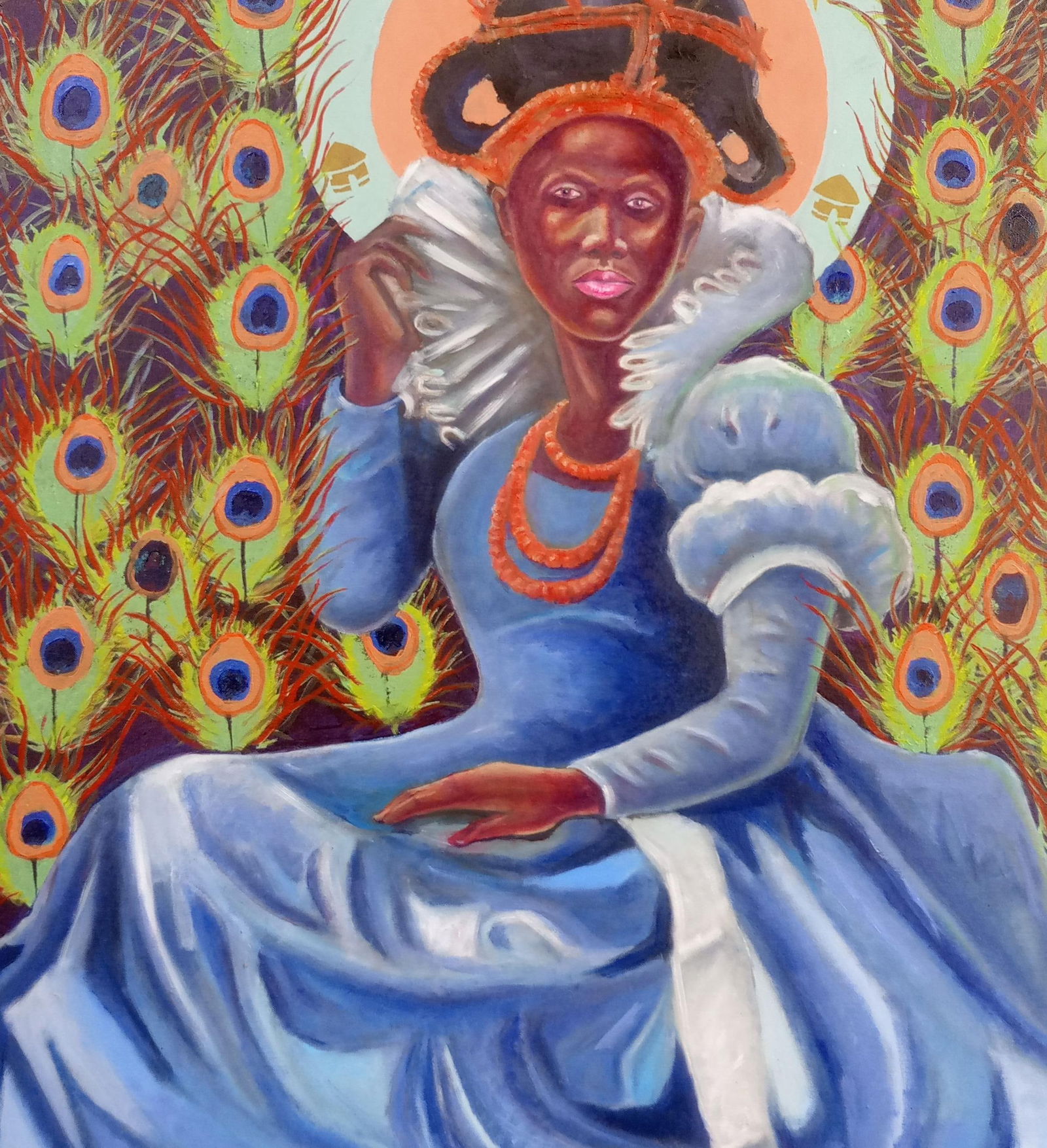 Ibitoye Emmanuel, Elegance - 21st Century, Contemporary, Figurative, Women, Love, Fashion, Modern, - 4