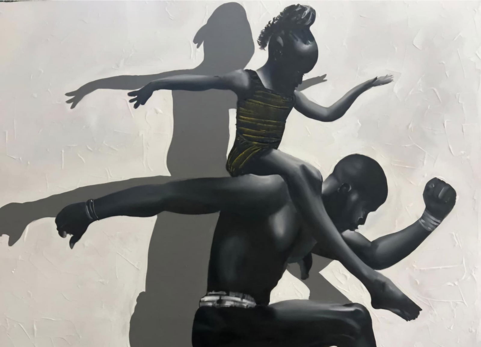 Agbabiaka Johnmark, Good Enough - 21st Century, Contemporary, Figurative, Mixed Media, Modern, - 10