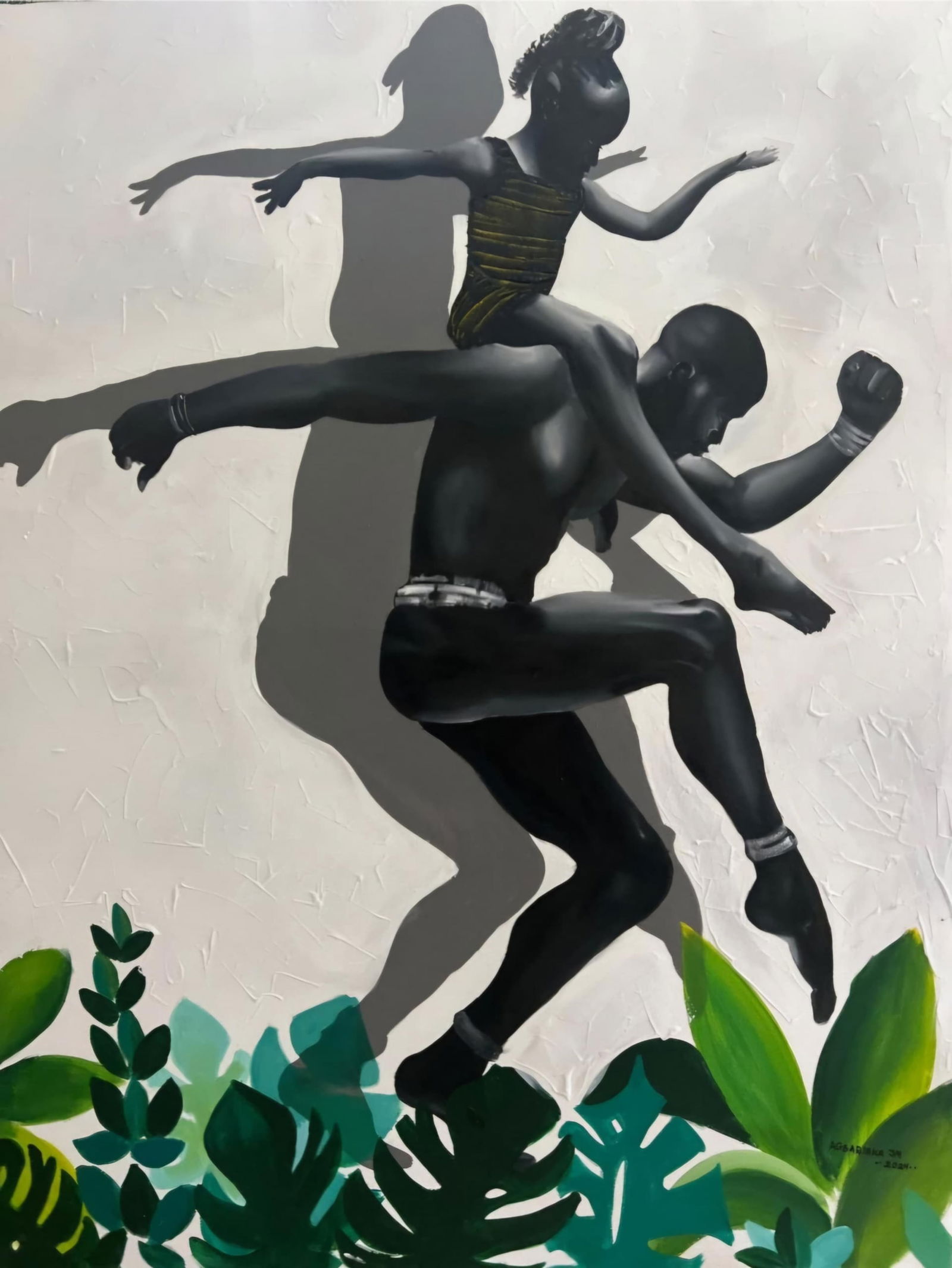 Agbabiaka Johnmark, Good Enough - 21st Century, Contemporary, Figurative, Mixed Media, Modern, - 5