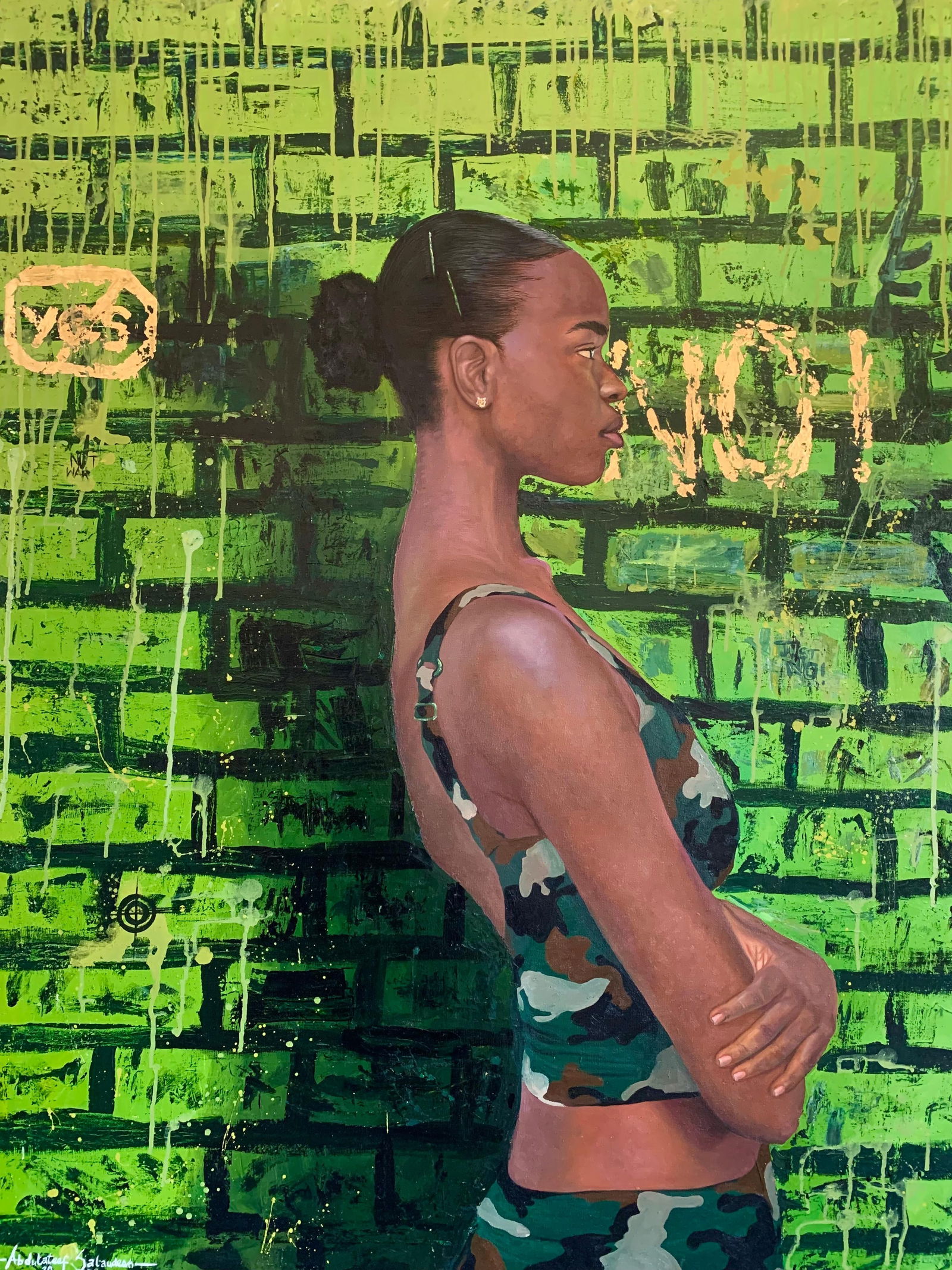 Abdulateef Salaudeen, Ufuru (Prosper and Prosperity) - 21st Century Contemporary, Figurative (1 of 16)