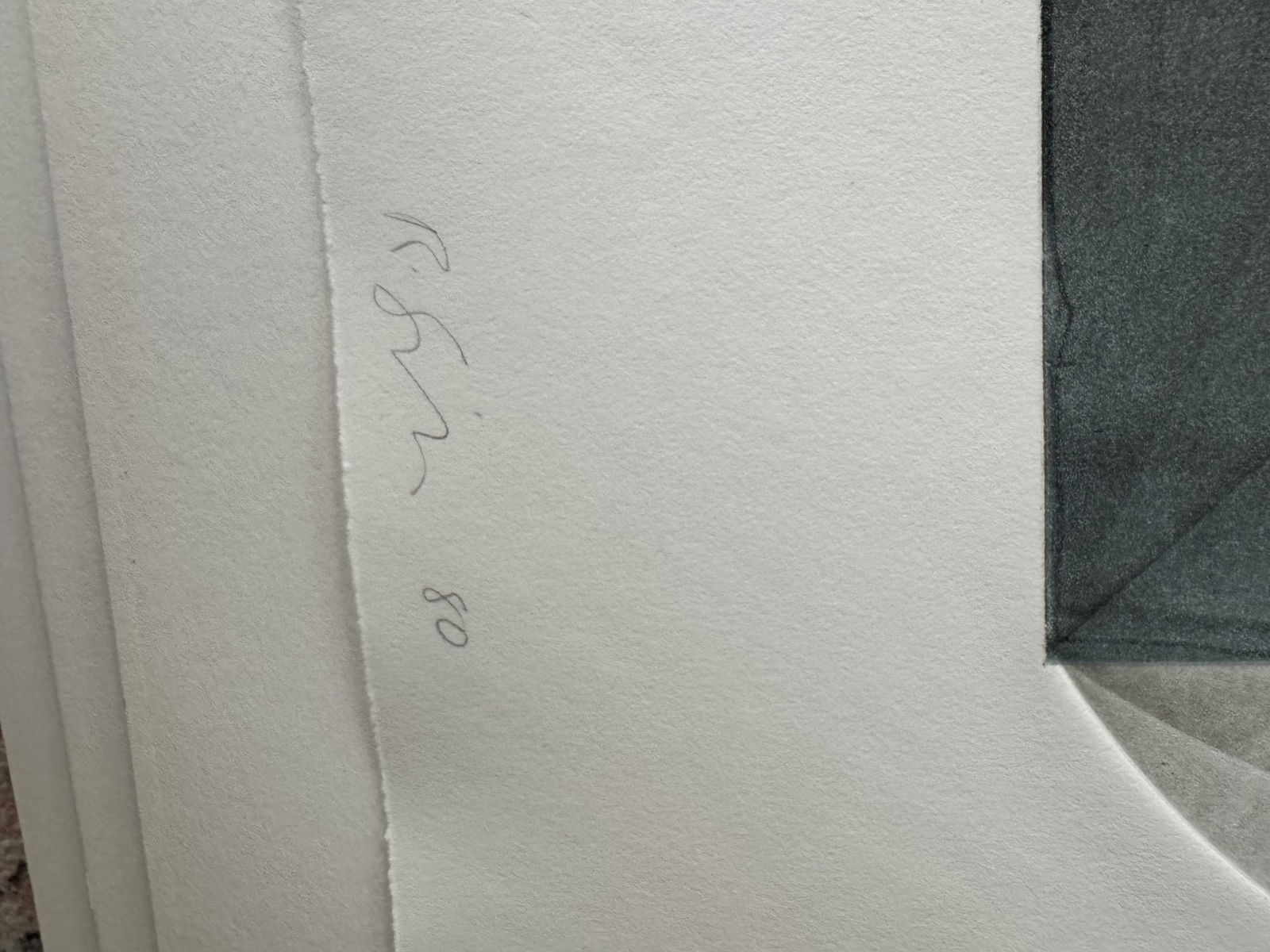 Richard Smith (1931-2016) large print signed dated drawing boards l AP artist proof 1980 - 3