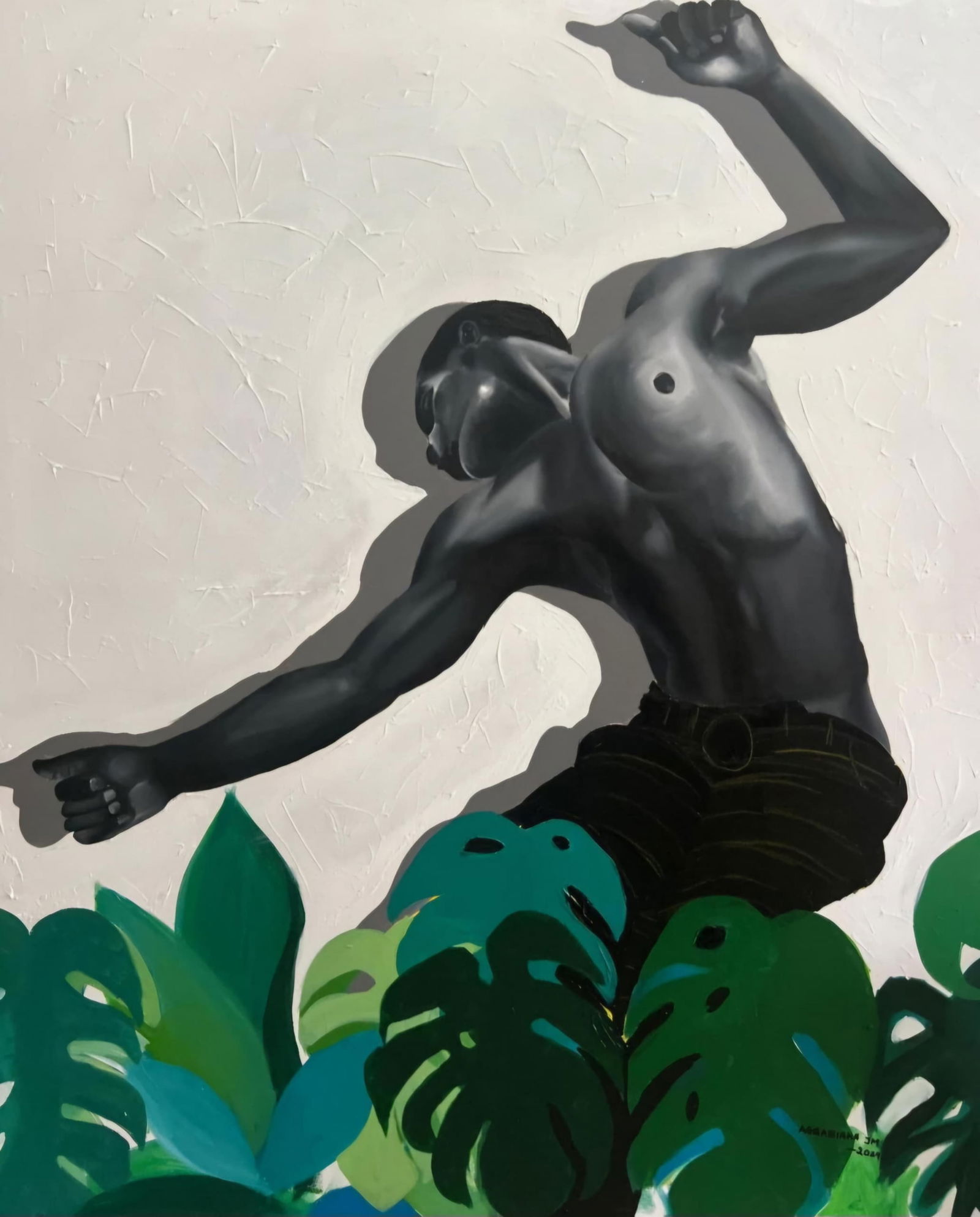 Agbabiaka Johnmark, Not Worthless - 21st Century, Contemporary, Figurative, Mixed Media, Modern, - 5