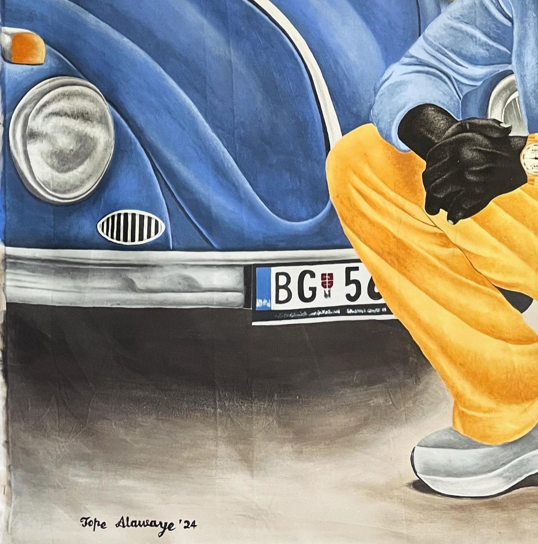 Alawaye Tope, La Vielle Ame (The Old Soul) - 21st Century, Contemporary, Figurative, Modern, 2024 - 8