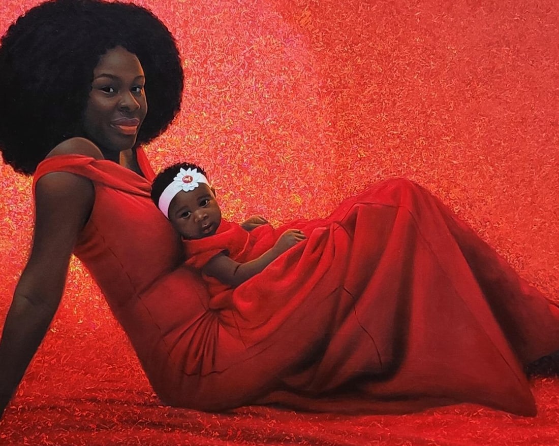 Ani Izuchukwu Valentine, Strength of a Woman - 21st Century, Contemporary, Figurative Portrait, - 10