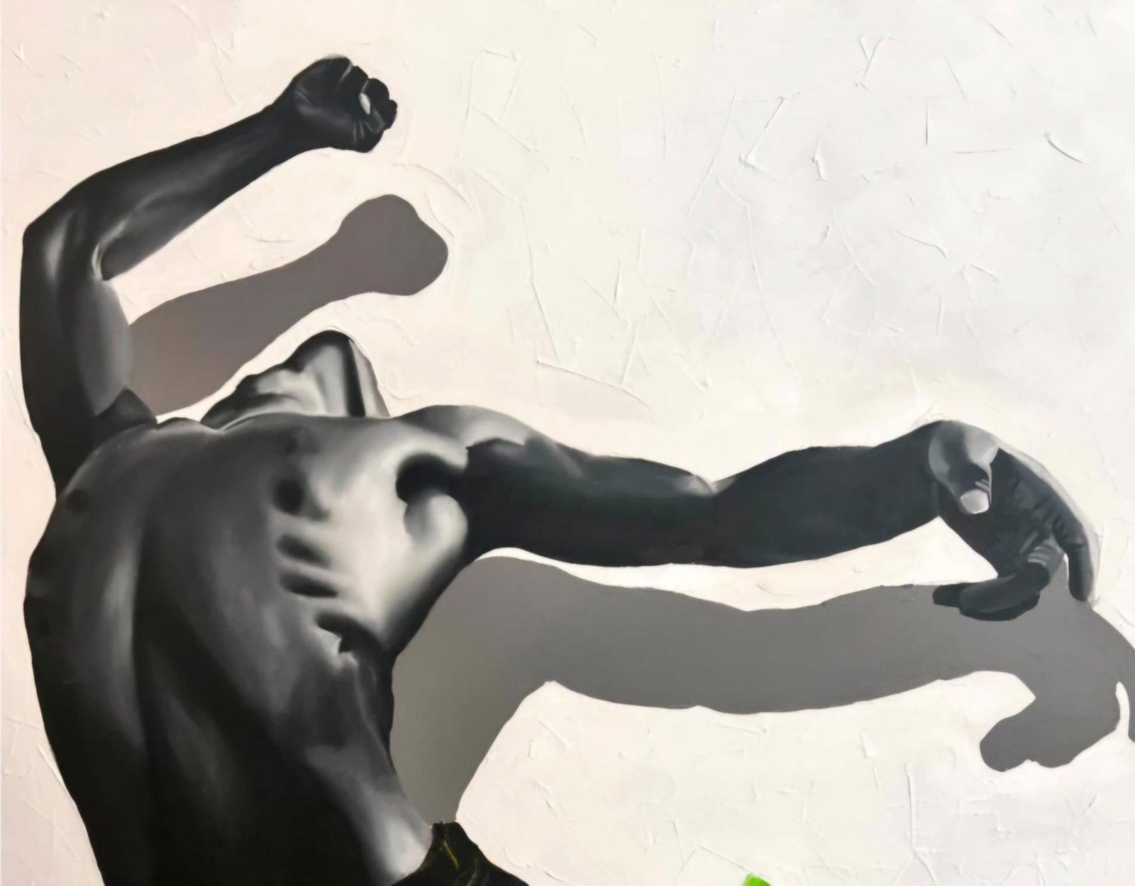 Agbabiaka Johnmark, Not Lost - 21st Century, Contemporary, Figurative, Mixed Media, Modern, Black, - 10