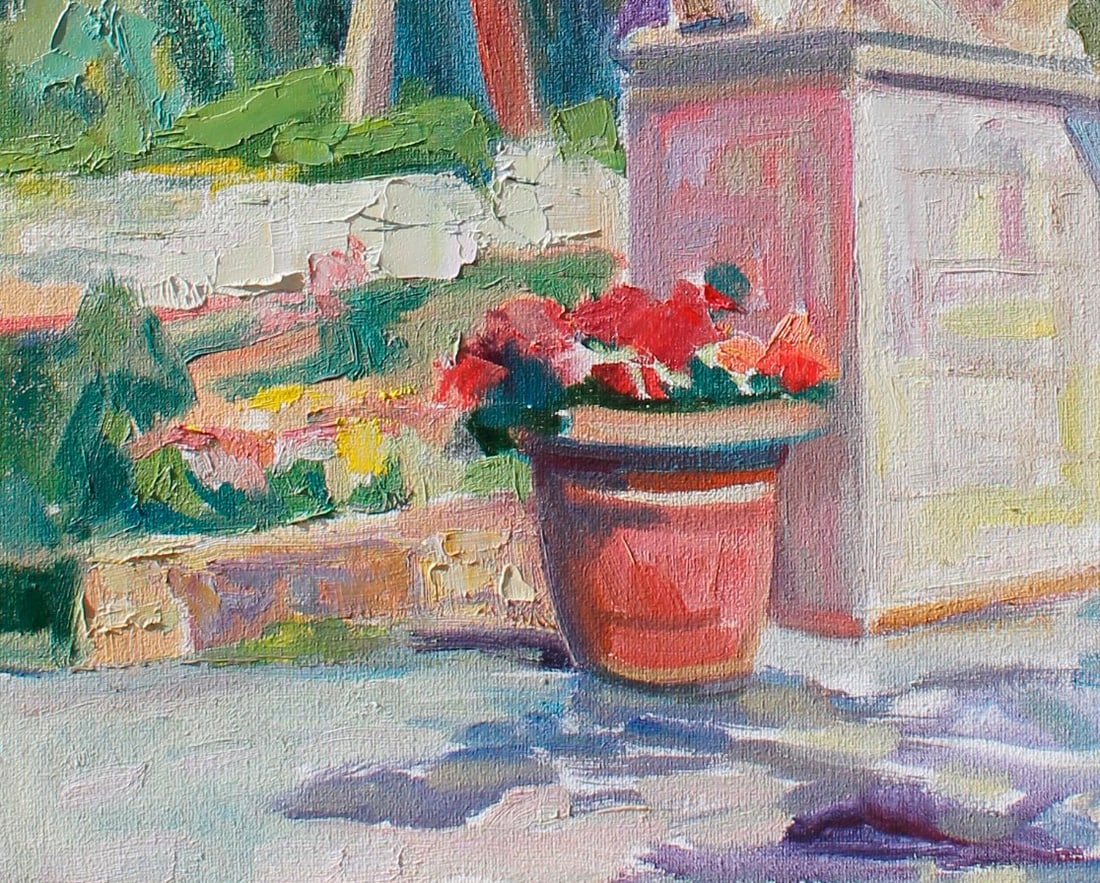 Oil painting Prayer Maria Voloschak - 4