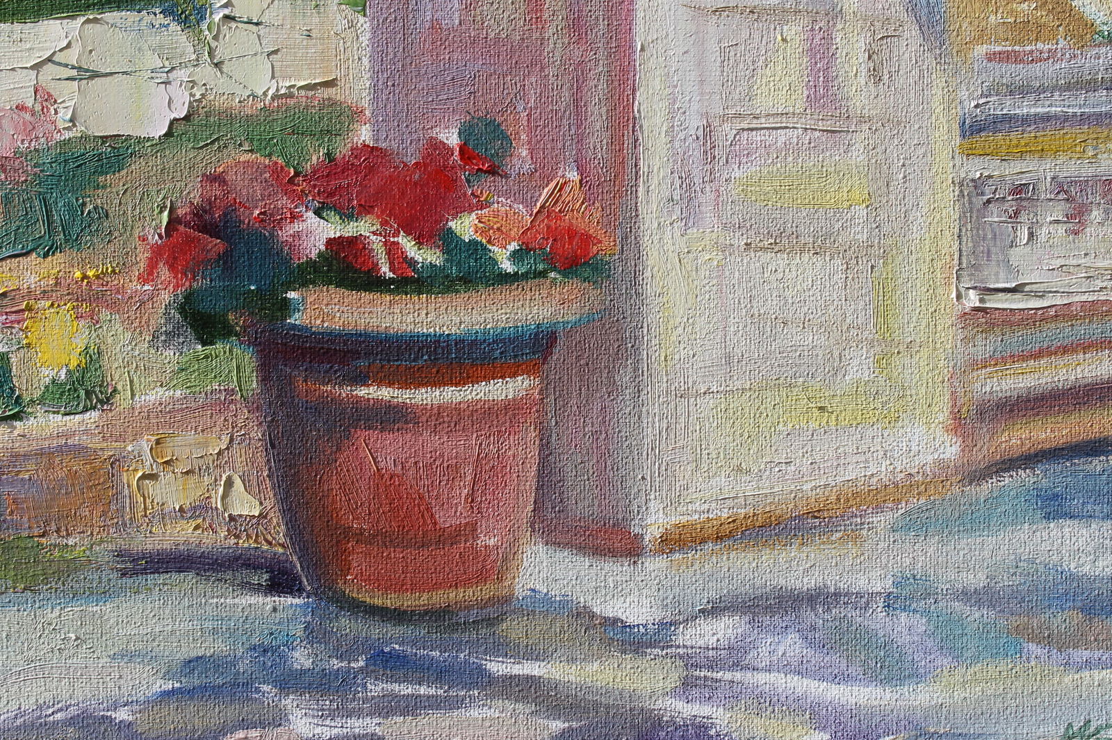 Oil painting Prayer Maria Voloschak - 8