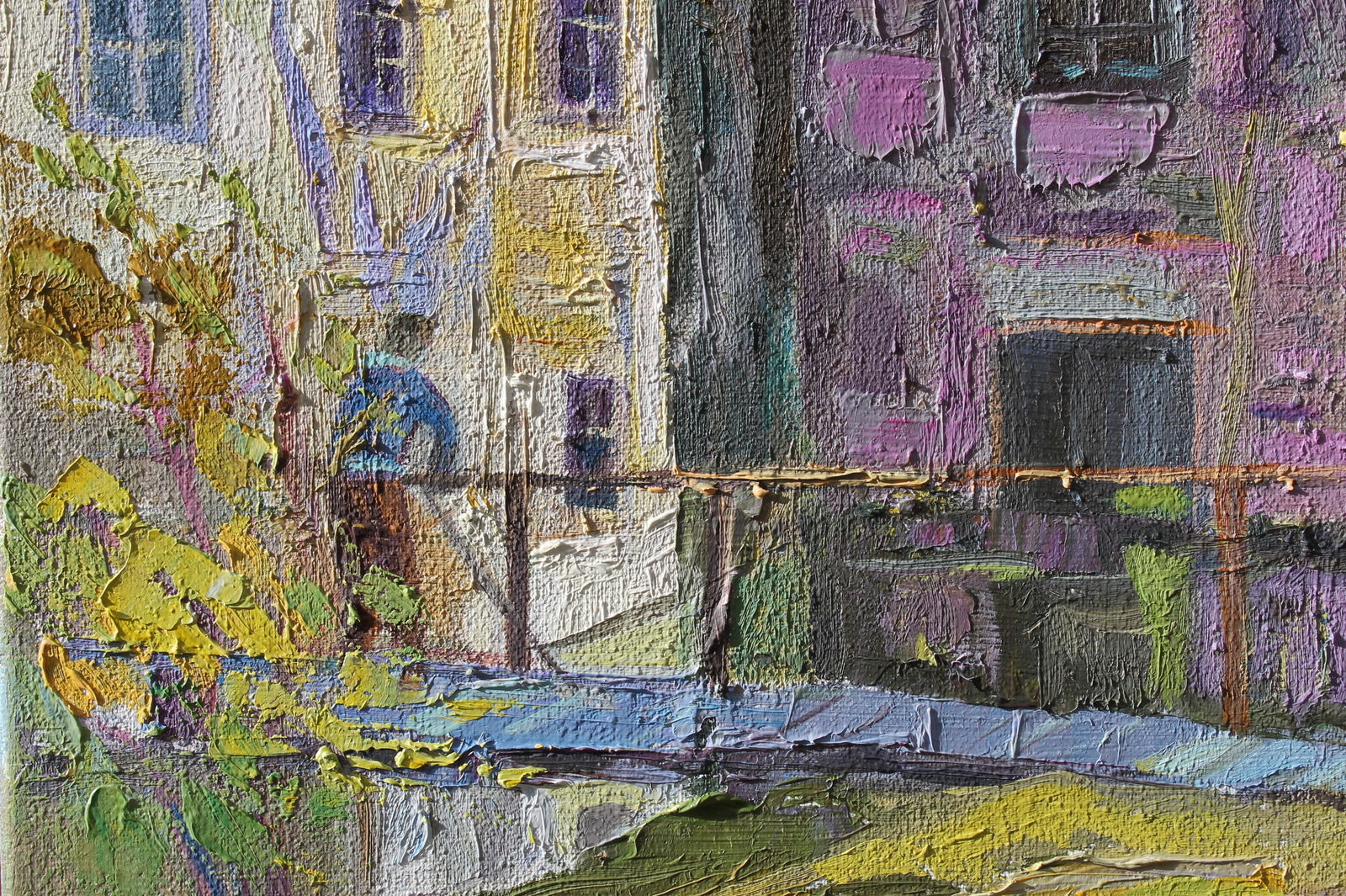 Oil painting The mill in Strusov Maria Voloschak - 8