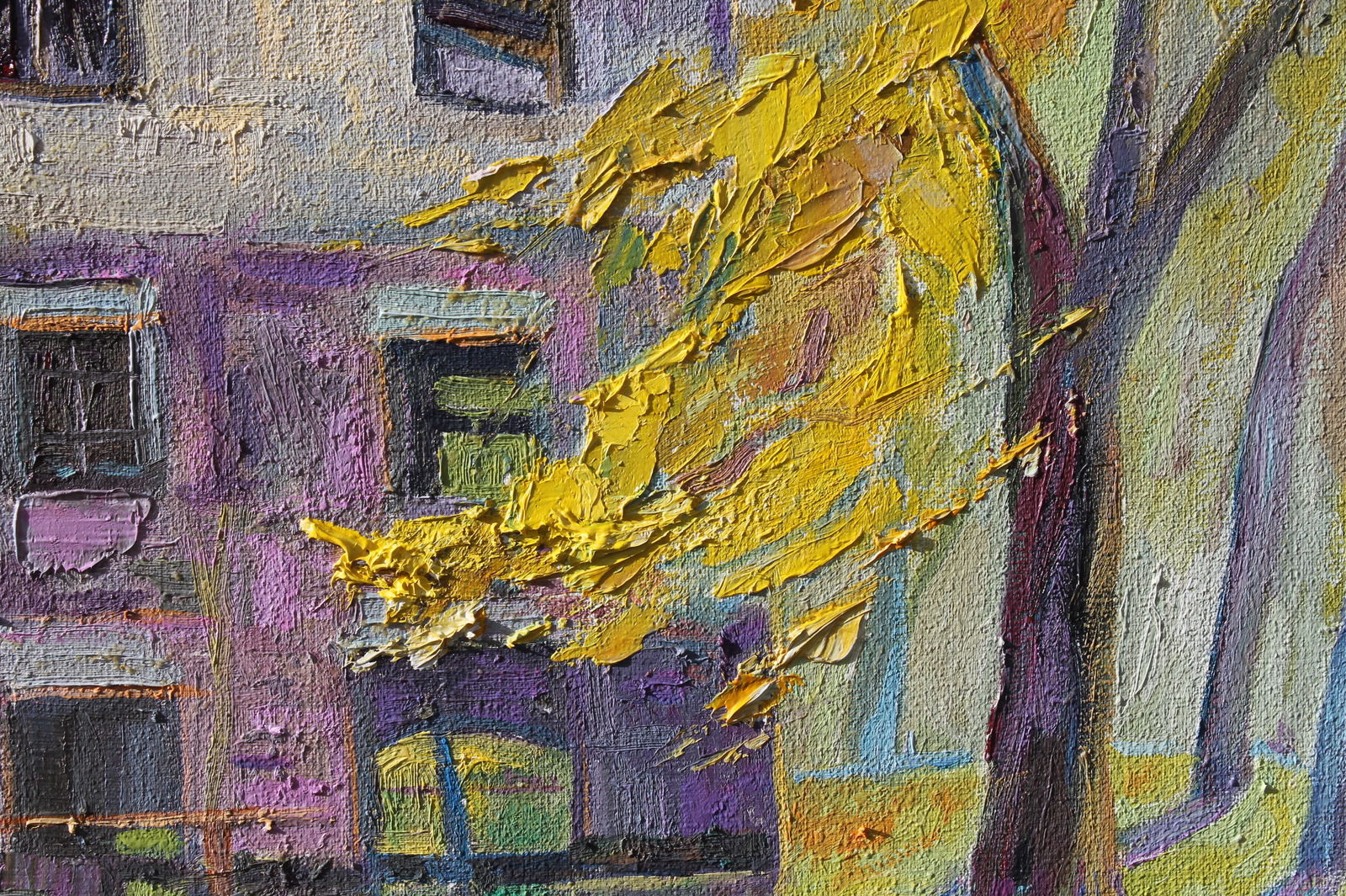 Oil painting The mill in Strusov Maria Voloschak - 9