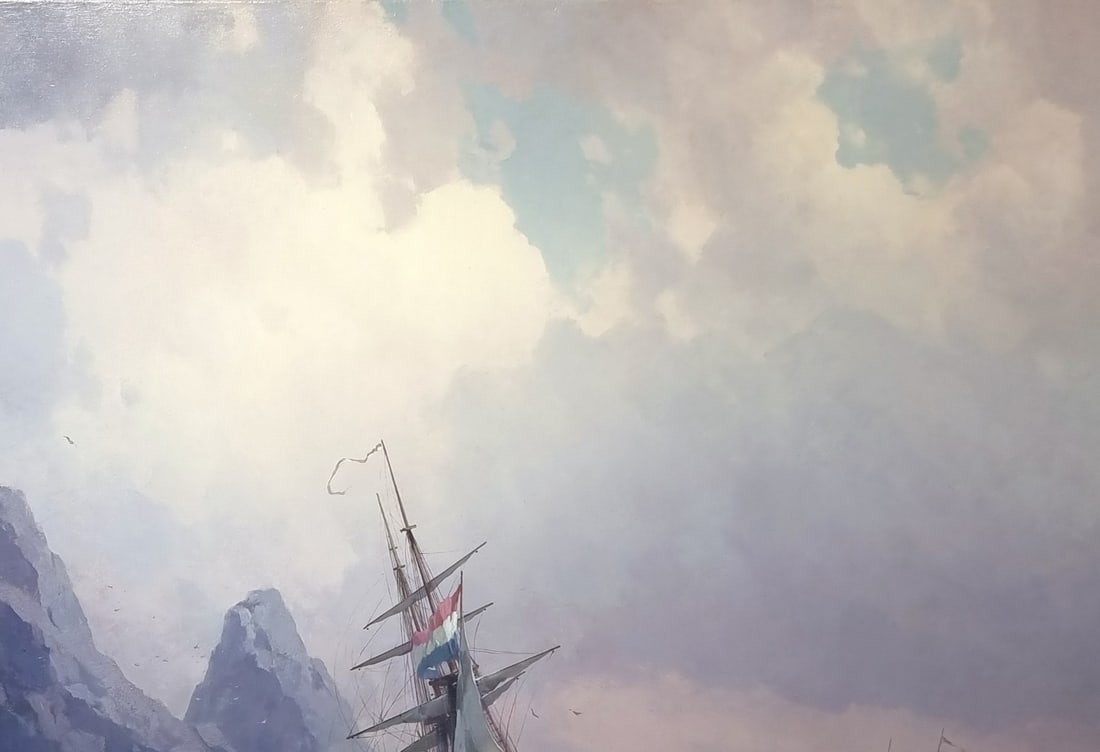 Oil painting Seashore Ukrainian painter - 6