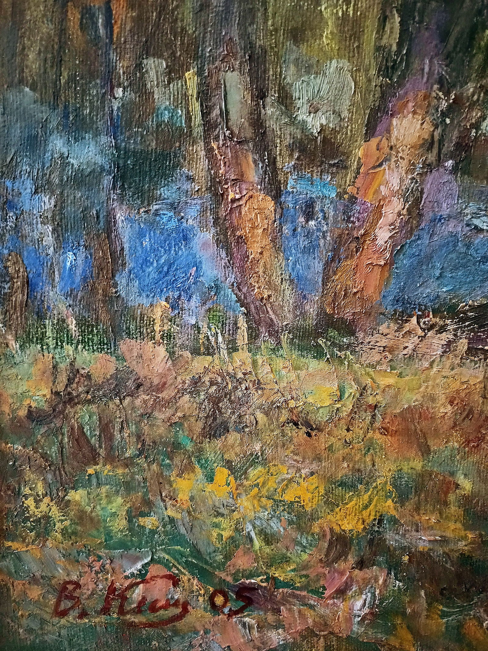 Oil painting Sunshine by honored painter Ukrainian Vasyl K. - 10