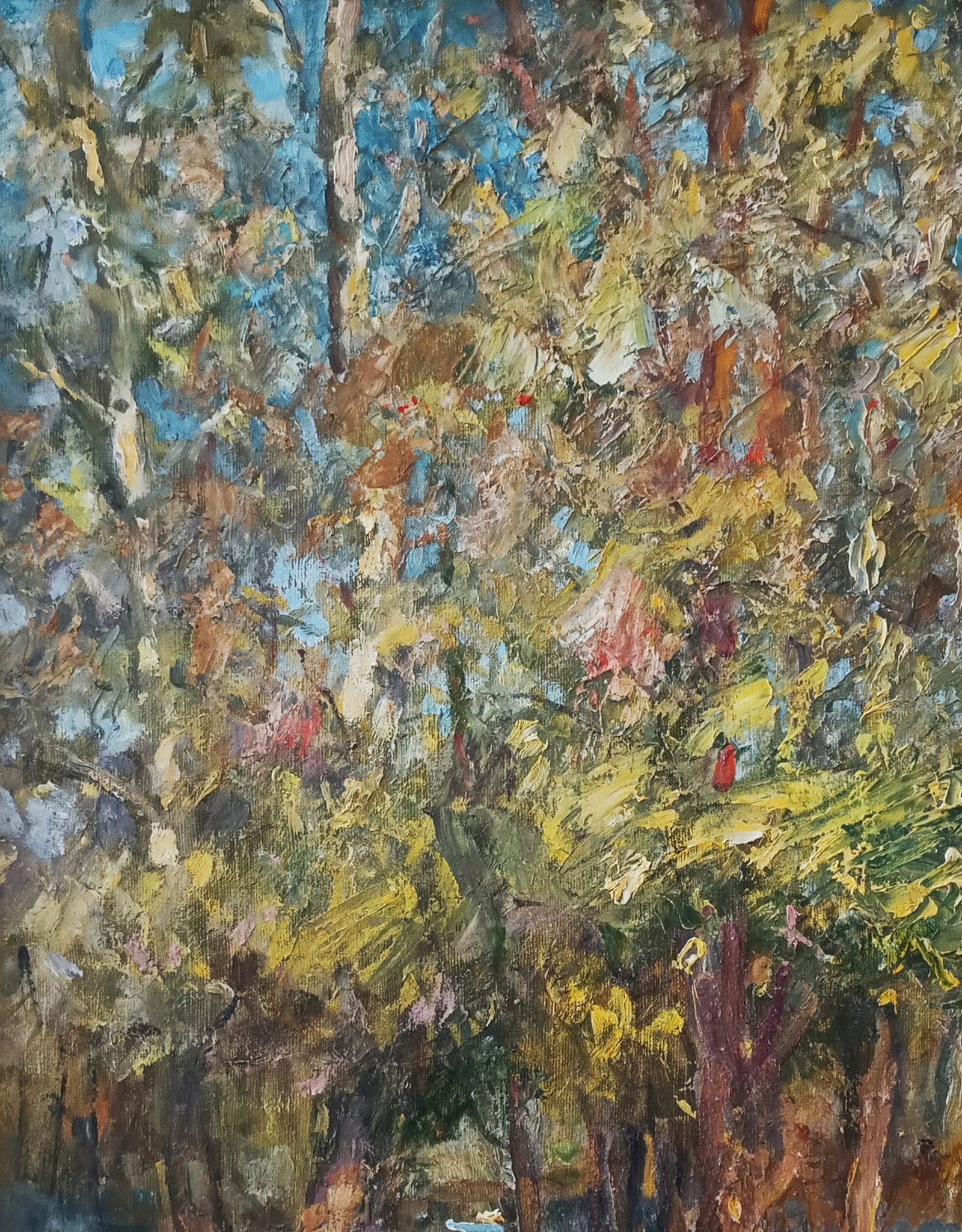 Oil painting Sunshine by honored painter Ukrainian Vasyl K. - 3