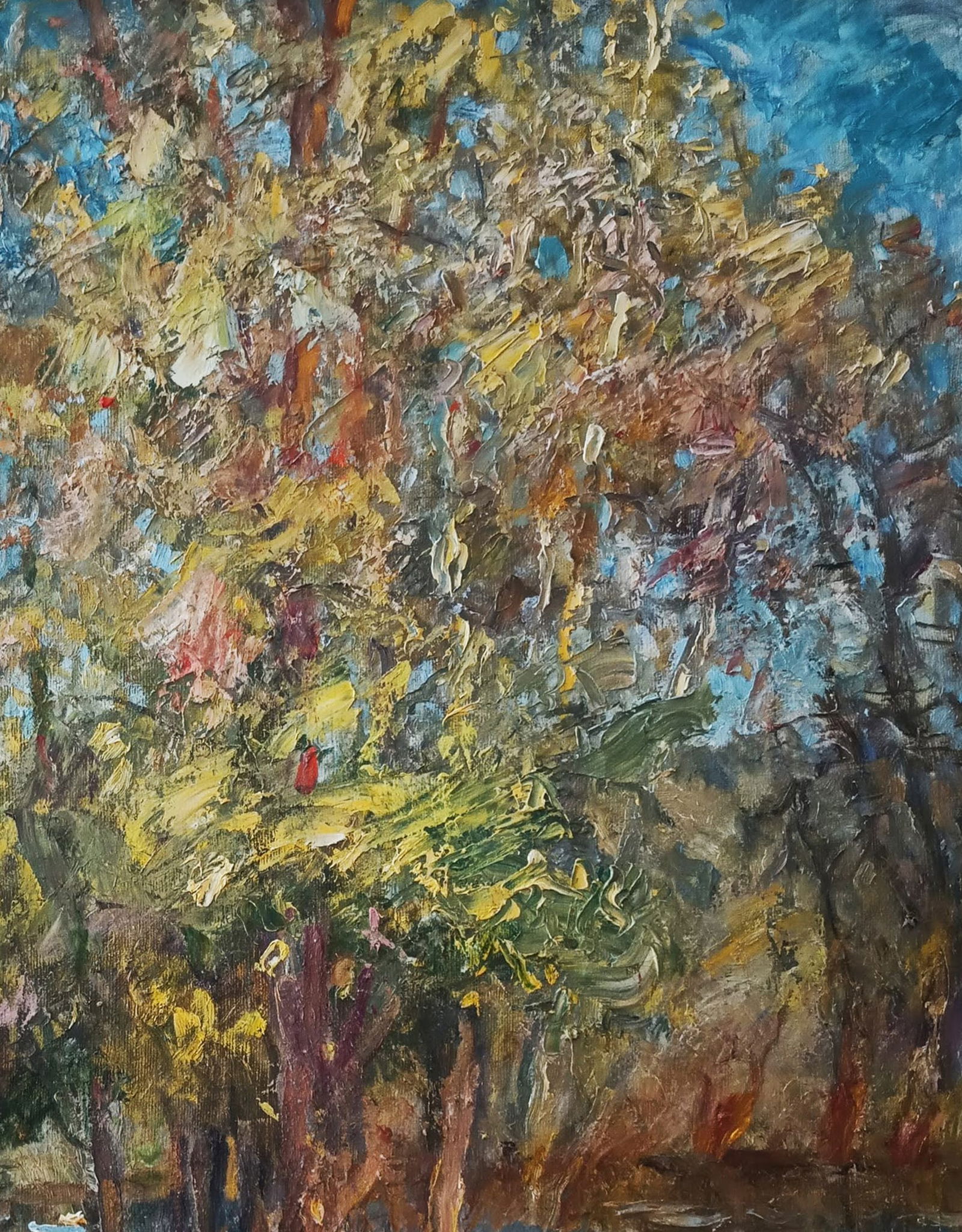 Oil painting Sunshine by honored painter Ukrainian Vasyl K. - 4