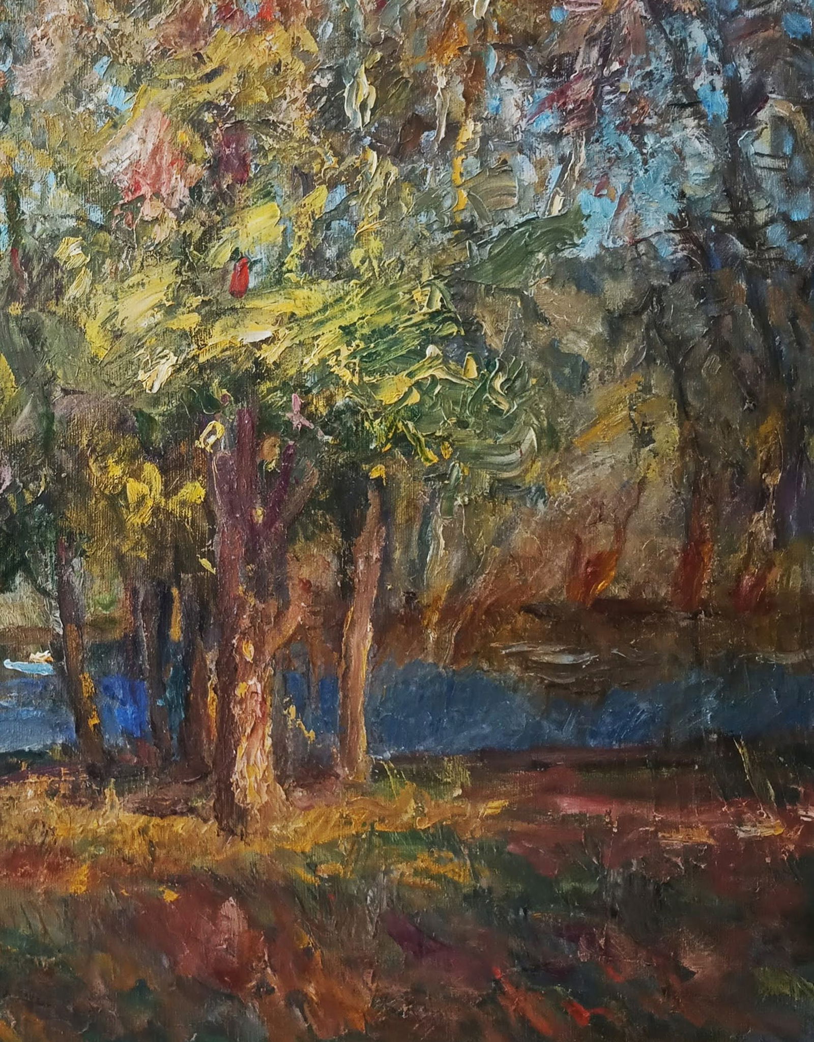 Oil painting Sunshine by honored painter Ukrainian Vasyl K. - 6