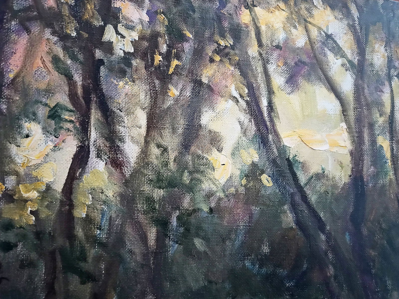 Oil painting At sunset by honored painter Ukrainian Vasyl K. - 9